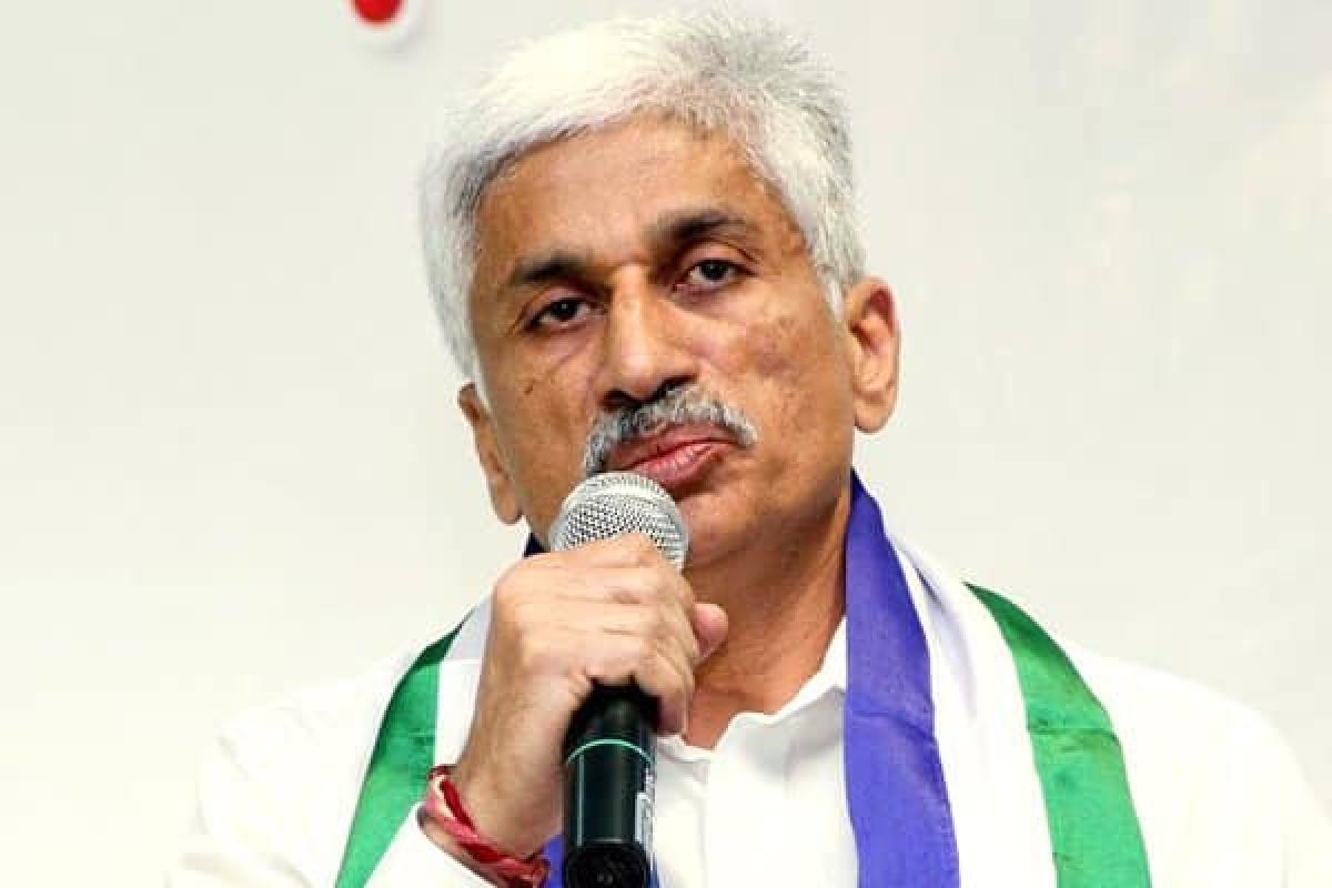 Vijay Sai Reddy wants EC to rein in TDP from buying out MLAs